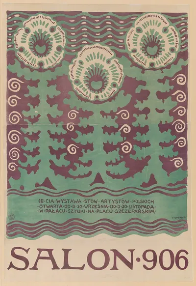 III Wystawa Stowarzyszenia Artystów Polskich. Salon 906 by Генрик Узиембло, 1906 — digital art print download