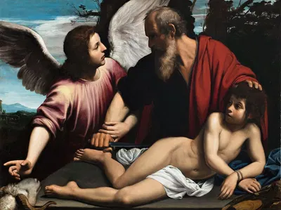 The Sacrifice Of Isaac by Giuseppe Vermiglio — digital art print download