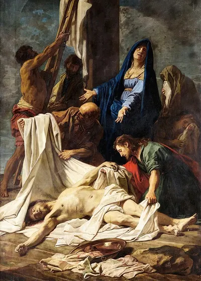 La Deposition De La Croix by Жан Жувенет — digital art print download