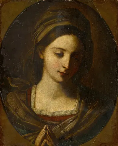 Praying Madonna by Микеле Дезублео — digital art print download