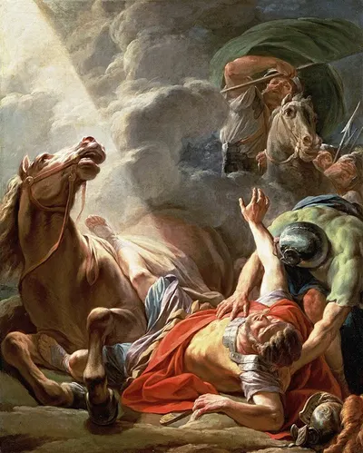 The Conversion Of Saint Paul by Nicolas Bernard Lépicié, 1797 — digital art print download