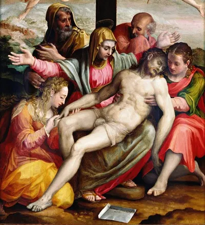 Deposition by Prospero Fontana — digital art print download