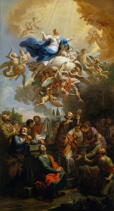 Assumption of the Virgin by Мартин Кноллер, 1788 — digital art print download