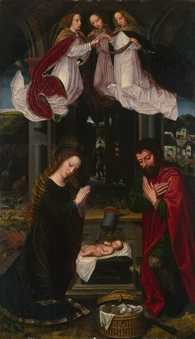The Nativity by Ambrosius Benson — digital art print download