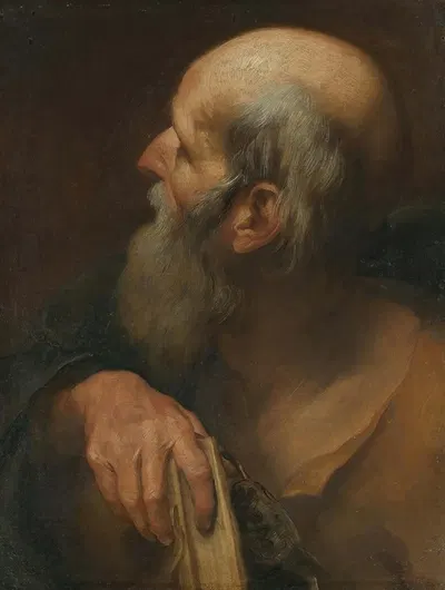 Saint Andrew by Andrea Sacchi — digital art print download