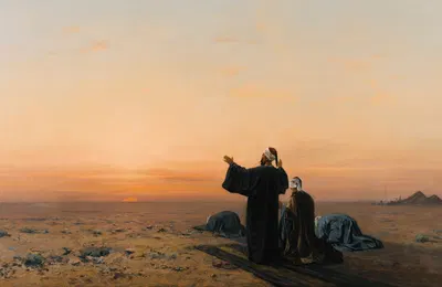 Morning Prayers by Огюст Вейон — digital art print download