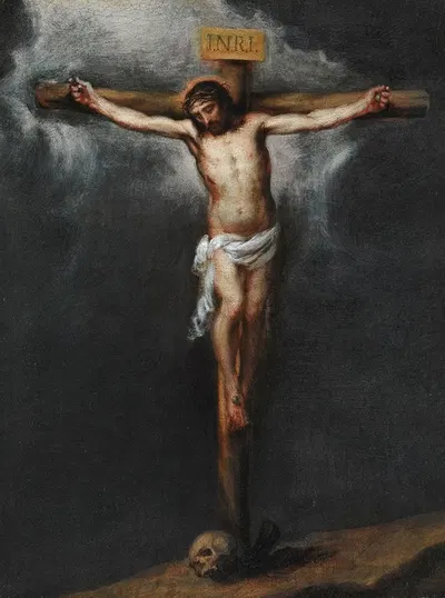 The Crucifixion by Bartolomé Estebán Murillo — digital art print download