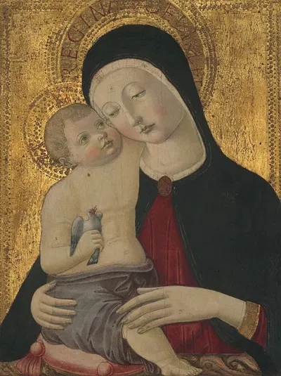 Virgin and Child by Benvenuto di Giovanni — digital art print download