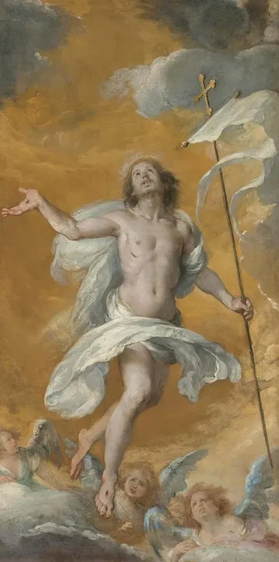 The Risen Christ by Bernardo Strozzi — digital art print download
