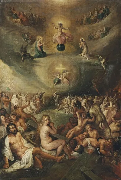 The Day Of Judgement by Франс Франкен Младший — digital art print download