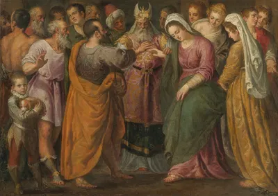 The Marriage Of Joseph And Mary by Giuseppe Porta — digital art print download