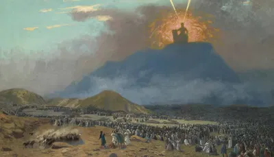 Moses On Mount Sinai by Жан-Леон Жерома — digital art print download