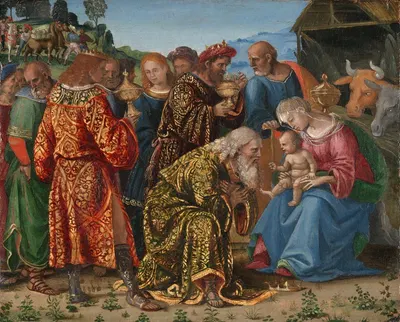 The Adoration of the Magi by Luca Signorelli — digital art print download