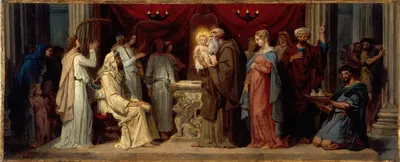 Presentation Of Jesus In The Temple by Мери-Жозеф Блондель, 1849 — digital art print download