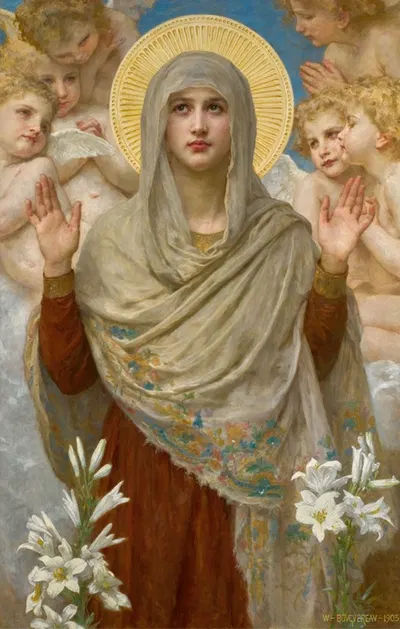 Ora Pro Nobis by Уильям Бугеро, 1903 — digital art print download