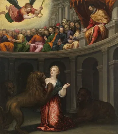 Martyrdom Of A Saint by Alessandro Maganza — digital art print download