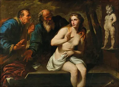 Susanna And The Elders by Andrea Vaccaro — digital art print download