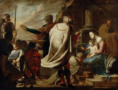 Adoration Of The Magi by Bernardo Cavallino — digital art print download