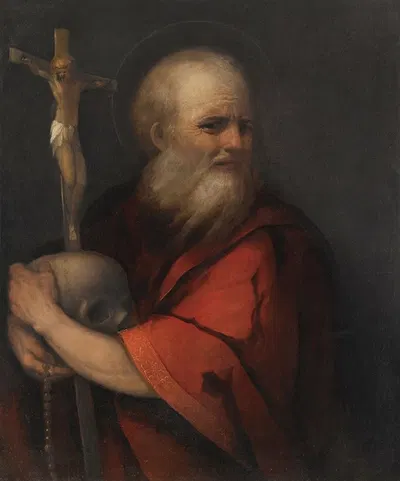 Saint Jerome by Dosso Dossi — digital art print download