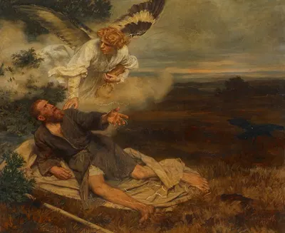 Elias by Eduard von Gebhardt, 1898 — digital art print download