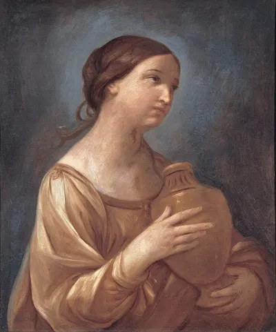 Magdalene With The Jar Of Ointment by Guido Reni, 1640 - 1642 — digital art print download
