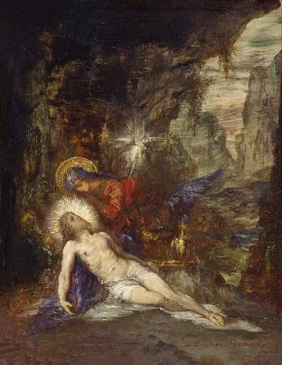 Pietà by Гюстав Моро — digital art print download