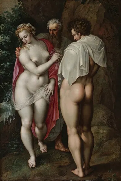 Adam And Eve by Jacob De Backer — digital art print download