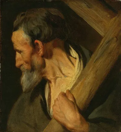 St. Andrew by Якоб Йордаанс — digital art print download