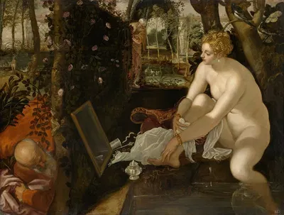 Susanna And The Elders by Jacopo Tintoretto — digital art print download
