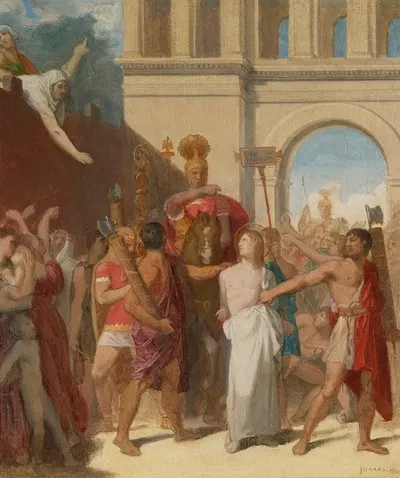 The Martyrdom Of St. Symphorian by Jean Auguste Dominique Ingres, 1827 — digital art print download