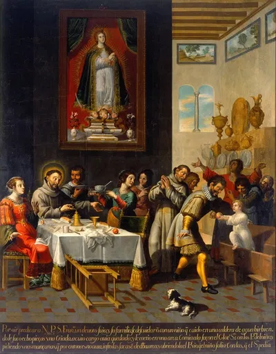 The Miracle Of Saint Francís Of Assisi by José Juárez — digital art print download