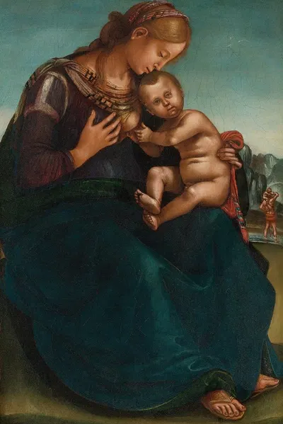 The Madonna And Child by Luca Signorelli — digital art print download
