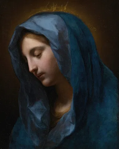The Madonna Annunciate by Onorio Marinari — digital art print download