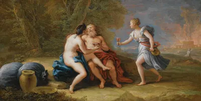 Lot And His Daughters by Paolo de Matteis — digital art print download