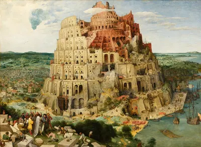 The Tower Of Babel by Питер Брейгель Старший — digital art print download