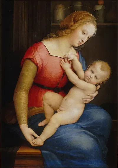 La Madone De La Maison D'orléans by Raphael — digital art print download