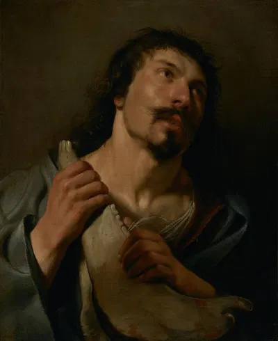 Samson With The Jawbone by Соломон де Брей — digital art print download