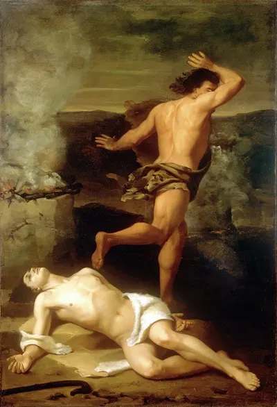 The Death Of Abel by Santiago Rebull, 1851 — digital art print download