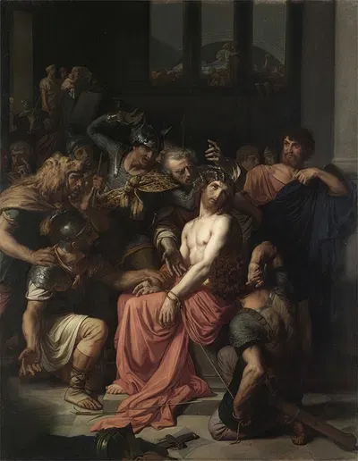 Jésus dans le prétoire by Alexandre Cabanel, 1845 — digital art print download