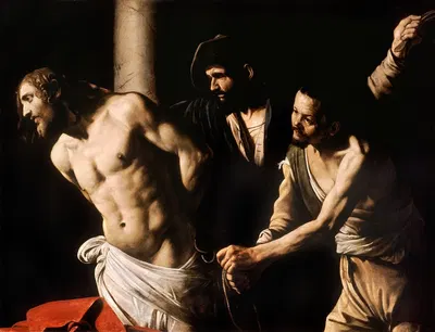 Christ at the Column by Caravaggio — digital art print download