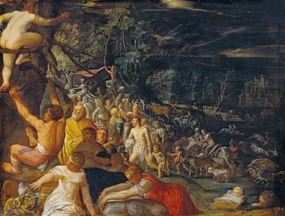 The Deluge by Adam Elsheimer — digital art print download