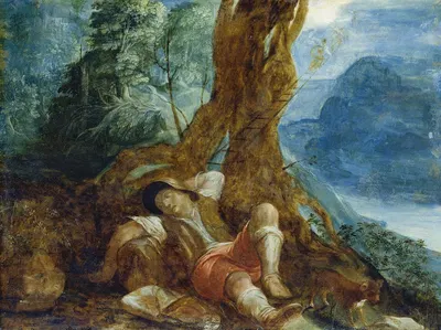 Jacob’s Dream by Adam Elsheimer, 1597 – 1598 — digital art print download