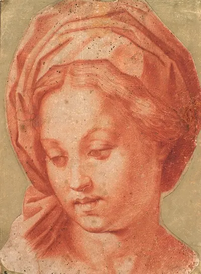 Madonna Borghese by Андреа дель Сарто, 1485 - 1539 — digital art print download