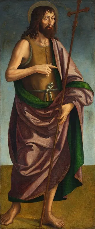 John the Baptist by Antoniazzo Romano — digital art print download