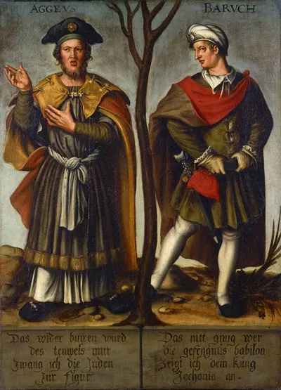 The Prophets Haggai and Baruch by Бартоломей Зарбург — digital art print download