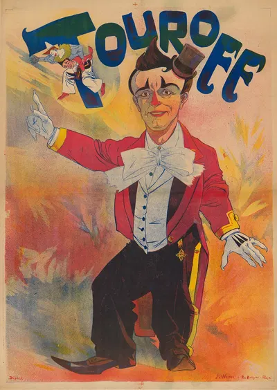 Touroff (clown) by Дж. Вайнер, 1890 — digital art print download