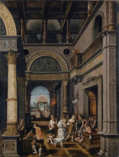 The Judgement of Solomon by Конрад Шнитт — digital art print download