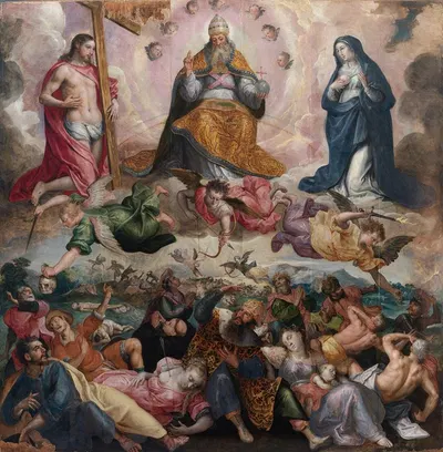 Last Judgement by Корнелис де Вос, 1589 – 1619 — digital art print download