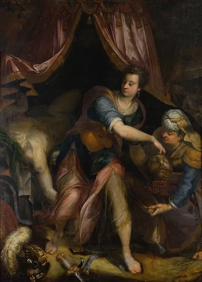 Judith with the Head of Holofernes by Denys Calvaert — digital art print download