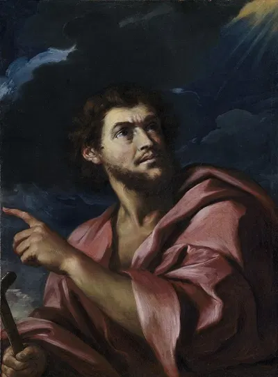 Saint John the Baptist by Girolamo Troppa, 1664 - 1668 — digital art print download